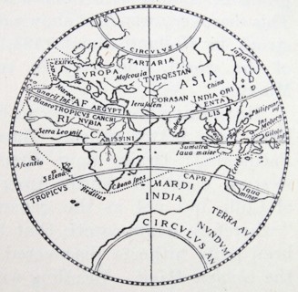 The Silver map of the world.