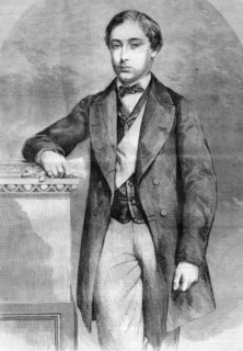 Prince Edward (Later King Edward VII of England) as Prince of Wales 1860