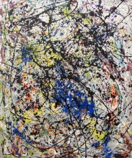Reflection of the Big Dipper by Jackson Pollock