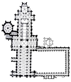 Wells Cathedral Floor Plan