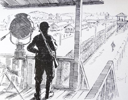 A german Prison camp for Prisoners of war 1943