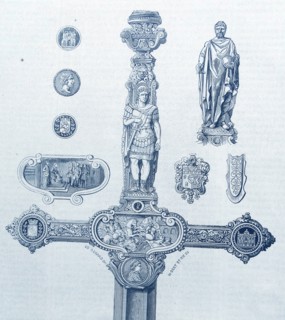 Sword of General Oudinot offered by the city of Lyon.