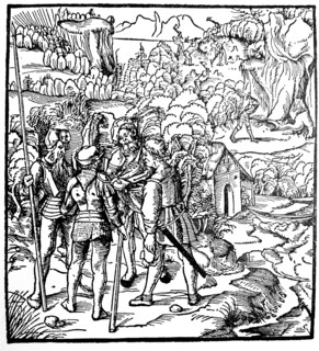 establishment of the Swiss Confederation is traditionally in 1291 is depicted in a woodcut from 1493
