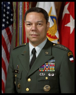 Colin Luther Powell (born April 5, 1937) American statesman and general