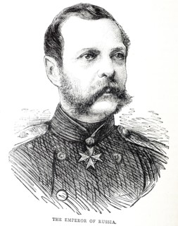 Portrait of the Emperor Alexander III of Russia