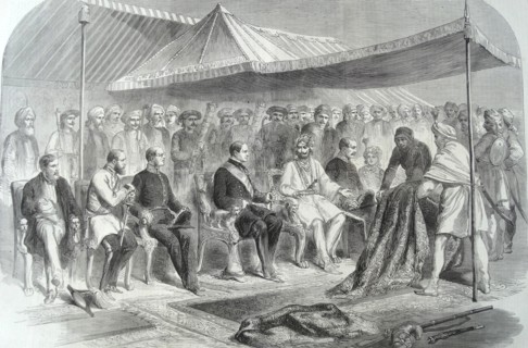 Interview at Sealkote, 1860