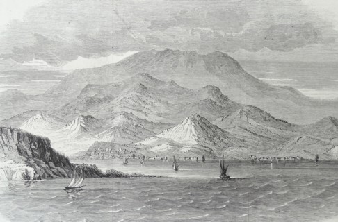 Messina, as seen from Calabria.
