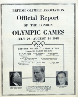Official report of the London Olympic Games, 1948.