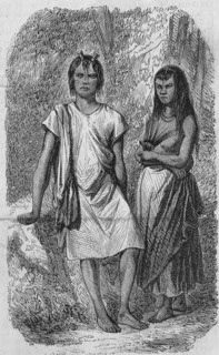 Payagas Indians, south america 1860