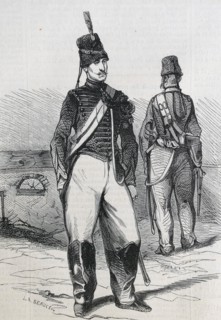 French cavalry uniform 1860