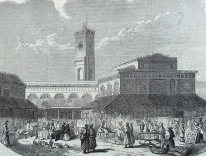 The old bazaar in Odessa.