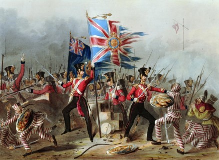 Storming of the forts of Amoy. China; Ist opium War
