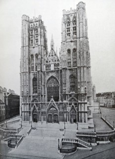 The Great Church of St. Michael and Ste. Gudule, the focus of the national life of Brabant