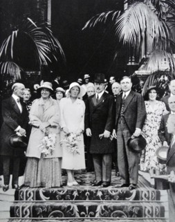 Queen Wilhelmina; Princess Juliana and Prince Henry of Mecklenburg