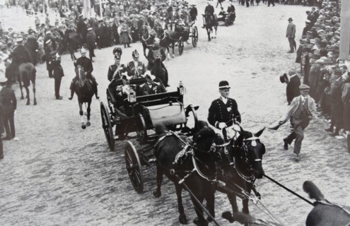 Arrival of Prince Henry the consort of Queen Wilhelmin of the Netherlands 1920