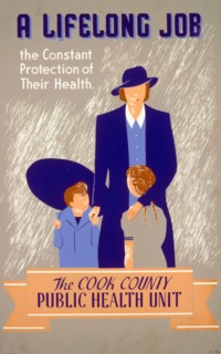 Amnerican puvblic health nursing poster