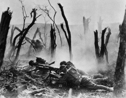 Men of the 23rd US Infantry, in France on the Western Front