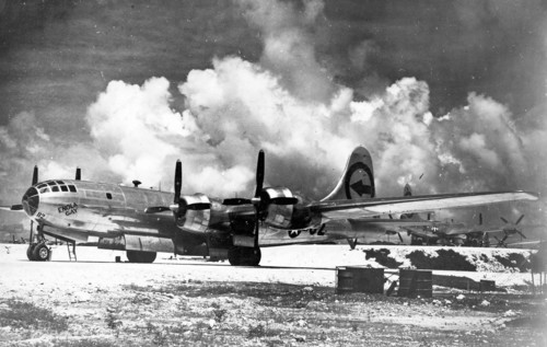 Enola Gay Boeing became the first aircraft to drop an atomic bomb.