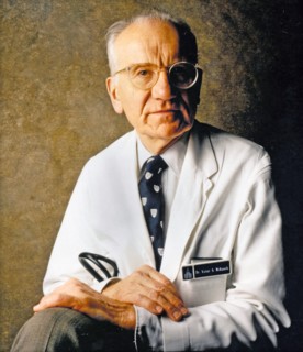 Colour photograph of Victor Almon McKusick