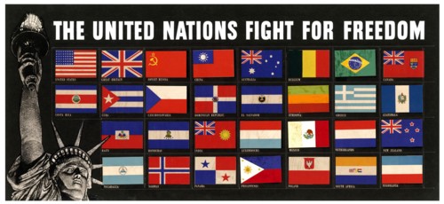World War Two American Propaganda Poster