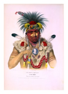 Ne-Sou-A Quoit, a Fox chief