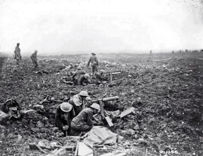 Canadian machine gunners