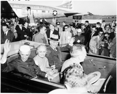 President Truman and Prime Minister Jawaharlal Nehru