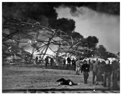 The airship Hindenburg