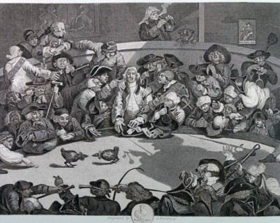 Engraving by William Hogarth