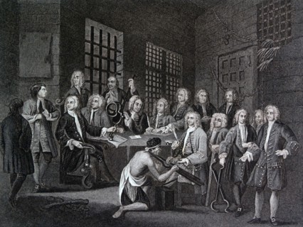 Engraving by William Hogarth