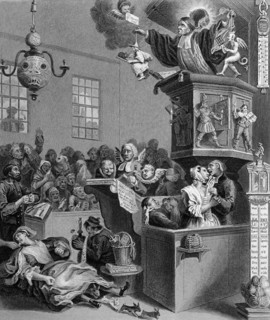 Engraving by William Hogarth