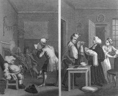 Engraving by William Hogarth