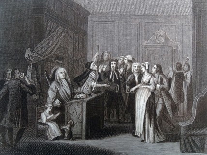 Engraving by William Hogarth