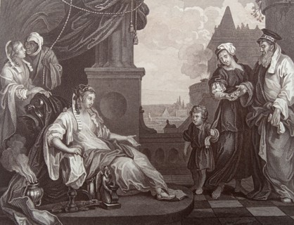 Engraving by William Hogarth