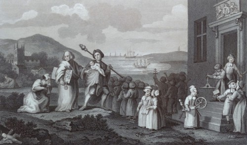 Engraving by William Hogarth