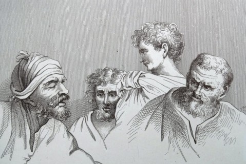 Engraving by William Hogarth