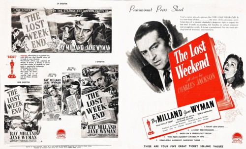 The Lost Weekend is a 1945 American drama film