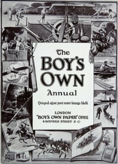 Title page of the 'Boy's own' album 1938