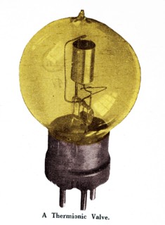 thermionic tube or thermionic valve