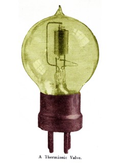 thermionic tube or thermionic valve