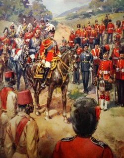 Painting of King George V