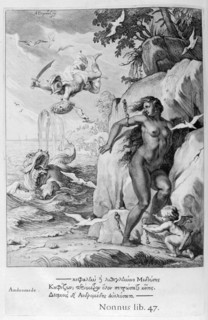 Perseus rescues Andromeda