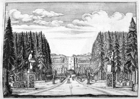 Illustration from  'Architectura Curiosa Nova'