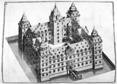 Illustration from  'Architectura Curiosa Nova'