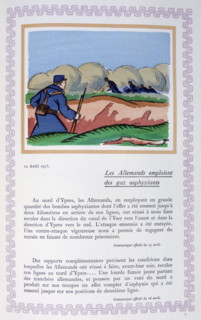Germans use gas during World war One