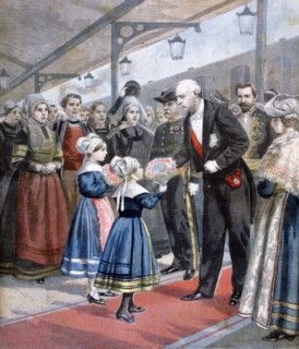 1896 Visit to Brittany by Félix François Faure
