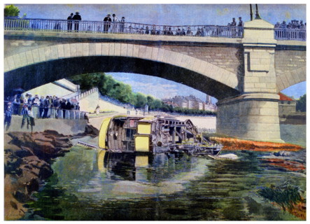 Terrible tram accident at Besancon, France