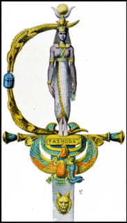 Sword given to Colonel Jean-Baptiste Marchand