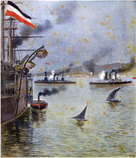 German forces seize Samoa 1899