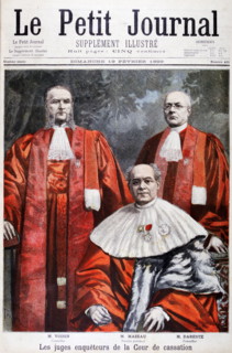 The Court of Cassation Judges who heard the 1899 retrial of Alfred Dreyfus